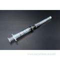 Disposable 3-Parts Syringe with Needle